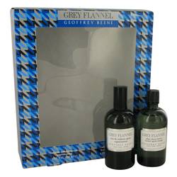 Grey Flannel Cologne by Geoffrey Beene -- Gift Set - 4 oz Eau De Toilette Spray + 3.4 oz After Shave Lotion