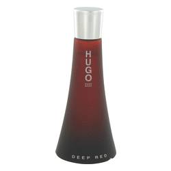 Hugo Deep Red Perfume by Hugo Boss 3 oz Eau De Parfum Spray (unboxed)