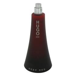Hugo Deep Red Perfume by Hugo Boss 3 oz Eau De Parfum Spray (Tester)