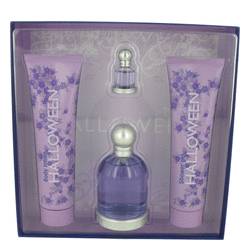 Halloween Perfume by Jesus Del Pozo Gift Set - 3.4 oz Eau De Toilette Spray + 5 oz Body Lotion + 5 oz Shower Gel + .15 oz Mini EDT