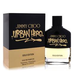 Jimmy Choo Urban Hero Gold Edition Cologne by Jimmy Choo 3.3 oz Eau De Parfum Spray