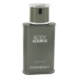 Kouros Body Cologne by Yves Saint Laurent 3.4 oz Eau De Toilette Spray (unboxed)