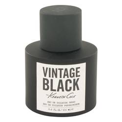 Kenneth Cole Vintage Black Cologne by Kenneth Cole 3.4 oz Eau De Toilette Spray (unboxed)