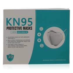 Kn95 Mask Perfume by Kn95 1 size Thirty  KN95 Masks, Adjustable Nose Clip, Soft non-woven fabric, FDA and CE Approved (Unisex)(30 slightly damaged)