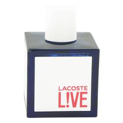 Lacoste Live Cologne by Lacoste 3.4 oz Eau De Toilette Spray (Tester)