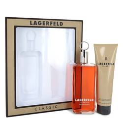 Lagerfeld Cologne by Karl Lagerfeld -- Gift Set - 5 oz Eau De Toilette pray + 5 oz Shower Gel