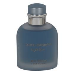 Light Blue Eau Intense Cologne by Dolce & Gabbana 3.3 oz Eau De Parfum Spray (unboxed)
