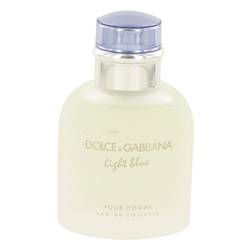 Light Blue Cologne by Dolce & Gabbana 2.5 oz Eau De Toilette Spray (unboxed)