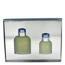 Light Blue Cologne by Dolce & Gabbana -- Gift Set - 4.2 oz Eau De Toilette Spray + 1.3 oz Eau De Toilette Spray