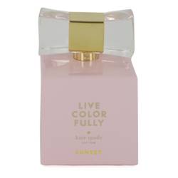 Live Colorfully Sunset Perfume by Kate Spade 3.4 oz Eau De Parfum Spray (unboxed)