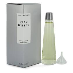 L'eau D'issey (issey Miyake) Perfume by Issey Miyake 2.5 oz Eau De Parfum Refill (Slightly Damaged Box)