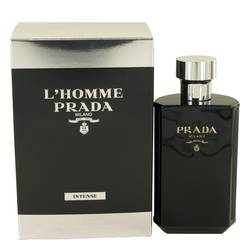 Prada L'homme Intense Cologne by Prada 3.4 oz Eau De Parfum Spray