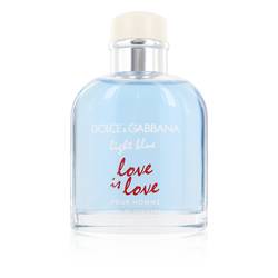 Light Blue Love Is Love Cologne by Dolce & Gabbana 4.2 oz Eau De Toilette Spray (unboxed)