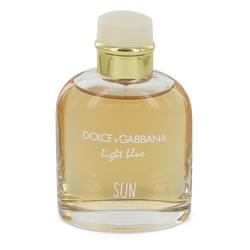 Light Blue Sun Cologne by Dolce & Gabbana 4.2 oz Eau De Toilette Spray (unboxed)