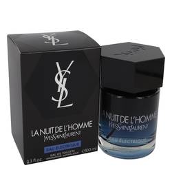 La Nuit De L'homme Eau Electrique Cologne by Yves Saint Laurent 3.3 oz Eau De Toilette Spray