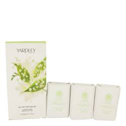 Lily Of The Valley Yardley Perfume by Yardley London 3.5 oz 3 x 3.5 oz Soap