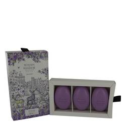 Lavender Perfume by Woods Of Windsor 3  x 2.1 oz Fine English Soap