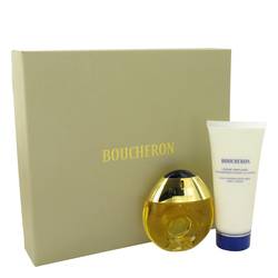 Boucheron Perfume by Boucheron -- Gift Set - 1.6 oz Eau De Toilette Spray + 3.4 oz Body Cream