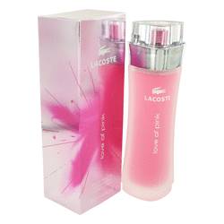 Love Of Pink Perfume by Lacoste 3 oz Eau De Toilette Spray