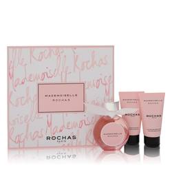 Mademoiselle Rochas Perfume by Rochas -- Gift Set - 1.7 Eau De Parfum Spray + 1.7 oz Perfumed Body Lotion + 1.7 oz Perfumed Shower Gel