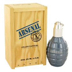 Arsenal Blue Cologne by Gilles Cantuel 3.4 oz Eau De Parfum Spray
