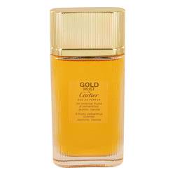 Must De Cartier Gold Perfume by Cartier 3.3 oz Eau De Parfum Spray (Tester)