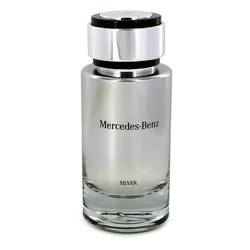 Mercedes Benz Silver Cologne by Mercedes Benz 4 oz Eau De Toilette Spray (unboxed)