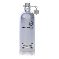 Montale Wood & Spices Cologne by Montale 3.4 oz Eau De Parfum Spray (unboxed)