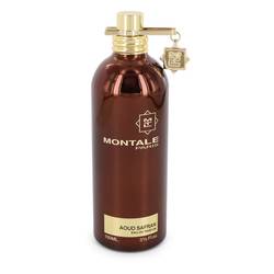 Montale Aoud Safran Perfume by Montale 3.4 oz Eau De Parfum Spray (unboxed)