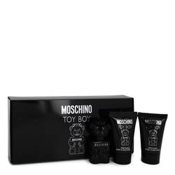 Moschino Toy Boy Cologne by Moschino Gift Set - .17 oz Mini EDP + .8 oz Shower Gel + .8 oz After Shave Balm