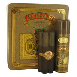 Cigar Cologne by Remy Latour -- Gift Set - 3.3 oz Eau De Toilette Spray + 6.6 oz Deodorant