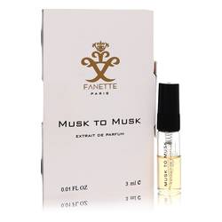 Musk To Musk Cologne by Fanette 0.01 oz Vial (Unisex Sample)