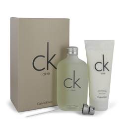 Ck One Perfume by Calvin Klein -- Gift Set - 6.7 oz Eau De Toilette Spray + 6.7 oz Body Moisturizer