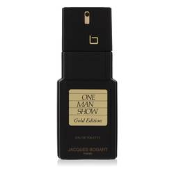 One Man Show Gold Cologne by Jacques Bogart 3.3 oz Eau De Toilette Spray (unboxed)