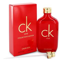 Ck One Perfume by Calvin Klein 3.3 oz Eau De Toilette Spray (Unisex Red collector's Edition)