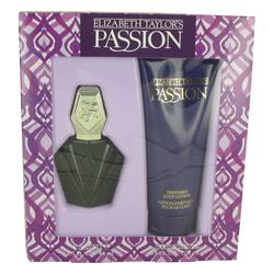 Passion Perfume by Elizabeth Taylor -- Gift Set - 1.5 oz Eau De Toilette Spray + 6.8 oz  Body Lotion