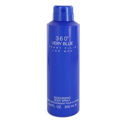 Perry Ellis 360 Very Blue Cologne by Perry Ellis 6.8 oz Body Spray (unboxed)