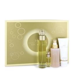 Perry Ellis 360 Perfume by Perry Ellis Gift Set - 3.4 oz Eau De Toilette Spray + 4 oz Body Mist + 3 oz Shower Gel + .25 Mini EDT Spray