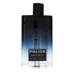 Police Deep Blue Cologne by Police Colognes 3.4 oz Eau De Toilette Spray (Tester)