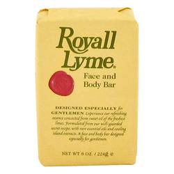 Royall Lyme Cologne by Royall Fragrances 8 oz Face and Body Bar Soap