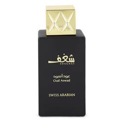Shaghaf Oud Aswad Perfume by Swiss Arabian 2.5 oz Eau De Parfum Spray (unboxed)