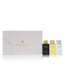 Shaghaf Oud Perfume by Swiss Arabian -- Gift Set - 3 x 2.5 oz Eau de Parfum in Shaghaf Oud, Shaghaf For Men, and Shaghaf Oud Aswad