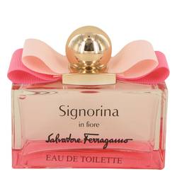 Signorina In Fiore Perfume by Salvatore Ferragamo 3.4 oz Eau De Toilette Spray (Tester)