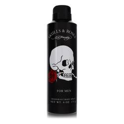 Skulls & Roses Cologne by Christian Audigier 6 oz Deodorant Spray