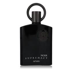 Supremacy Noir Cologne by Afnan 3.4 oz Eau De Parfum Spray (unboxed)