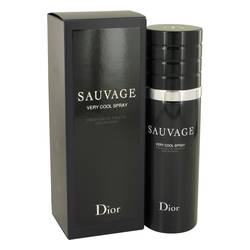 Sauvage Very Cool Cologne by Christian Dior 3.4 oz Fresh Eau De Toilette Spray