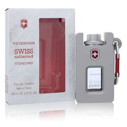 Swiss Unlimited Snowpower Cologne by Swiss Army 1 oz Eau De Toilette Spray