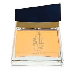 Swiss Arabian Ghazi Oud Cologne by Swiss Arabian 3.4 oz Eau De Parfum Spray (unboxed)