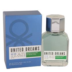 United Dreams Go Far Cologne by Benetton 3.4 oz Eau De Toilette Spray
