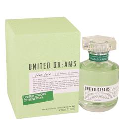 United Dreams Live Free Perfume by Benetton 2.7 oz Eau De Toilette Spray